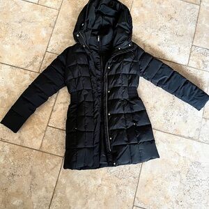 Cole Haan Women's Black Puffer Jacket